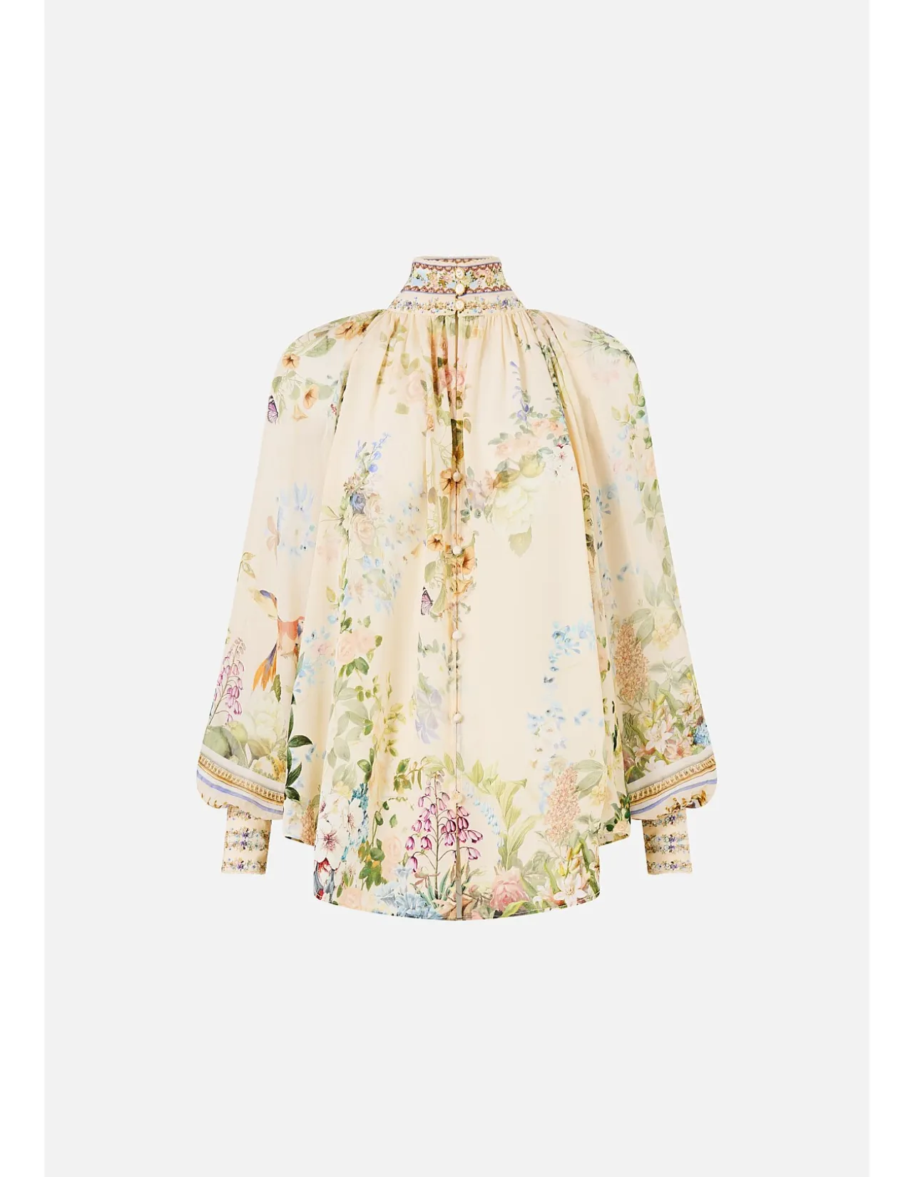 RAGLAN BUTTON UP SHIRT