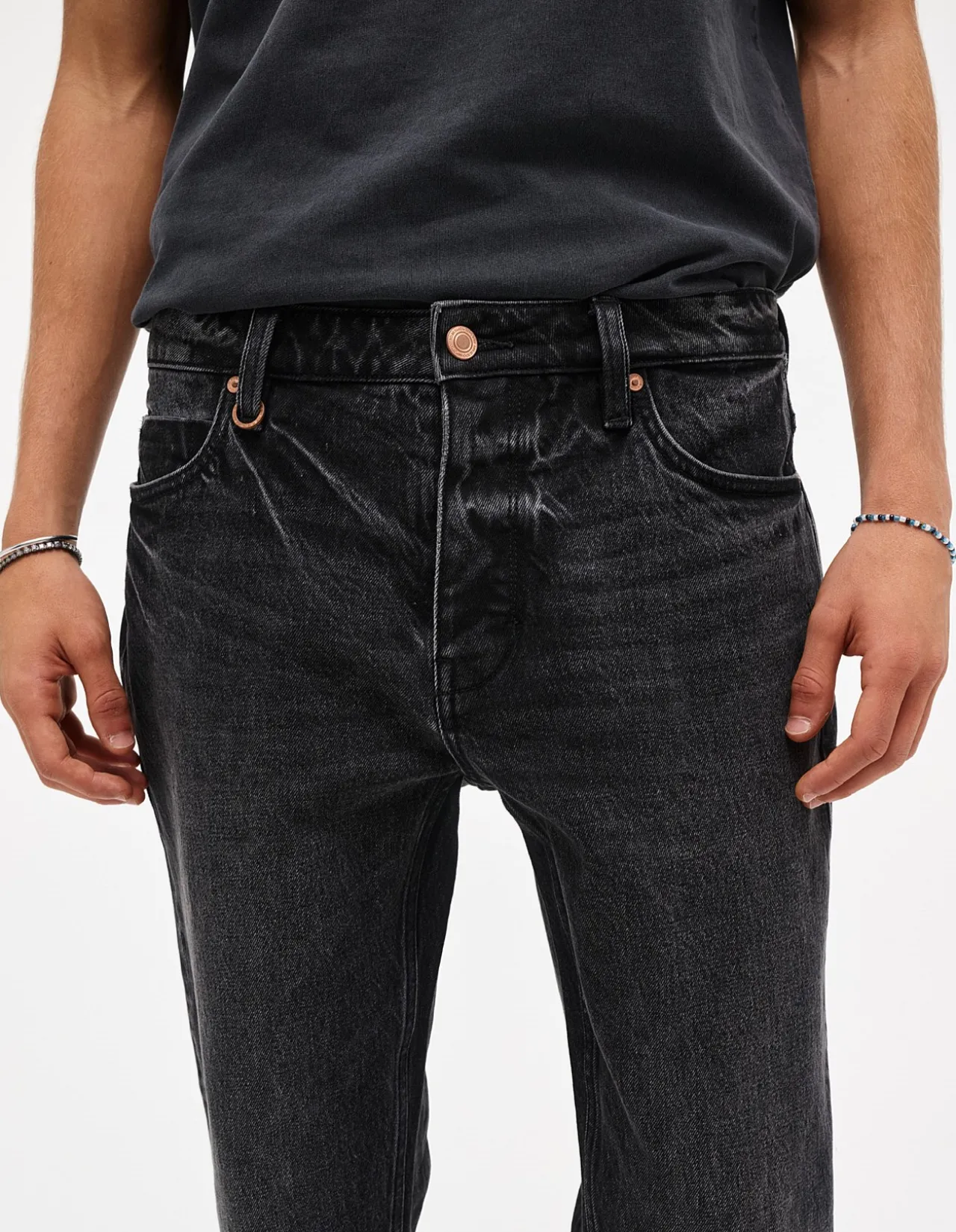 Ray Straight Comfort Tapered Leg Jeans