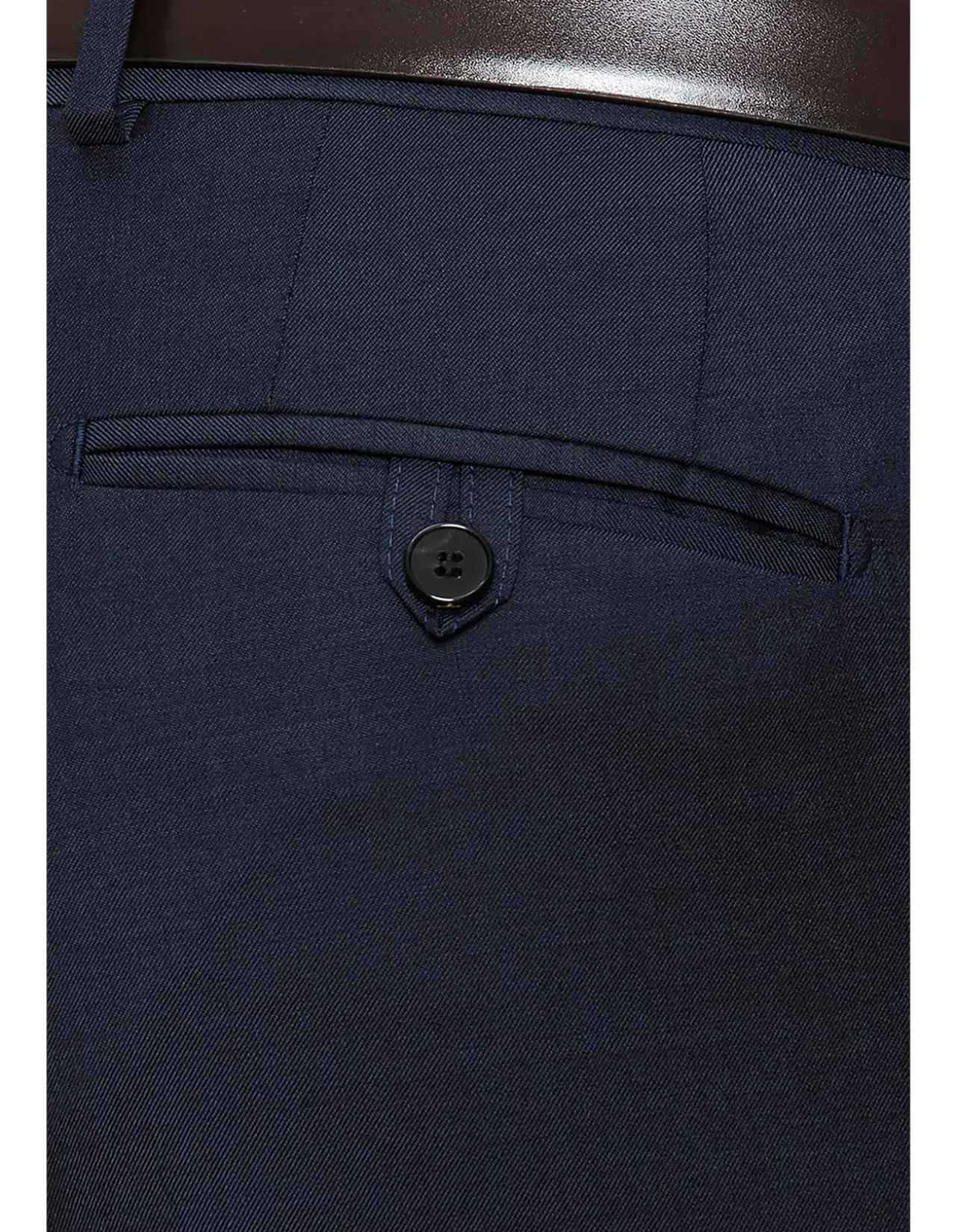 Razor Plain Twill Wool Trouser