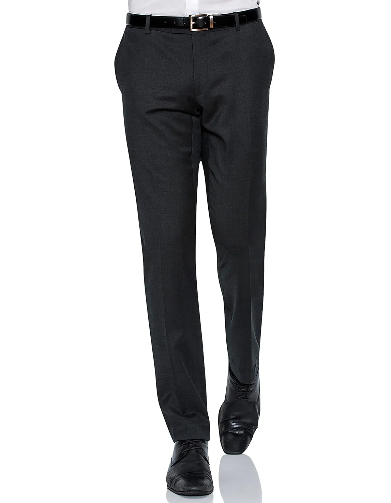Razor Plain Twill Wool Trouser