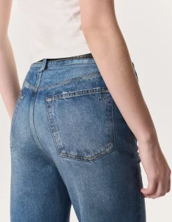rb Miramar Shea High-Rise Ankle Relaxed Straight Jean