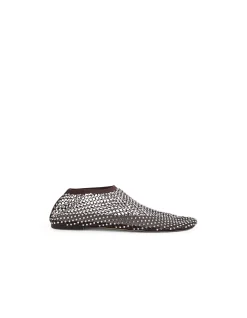 Reaffirm Jewel Mesh Embellished Flats