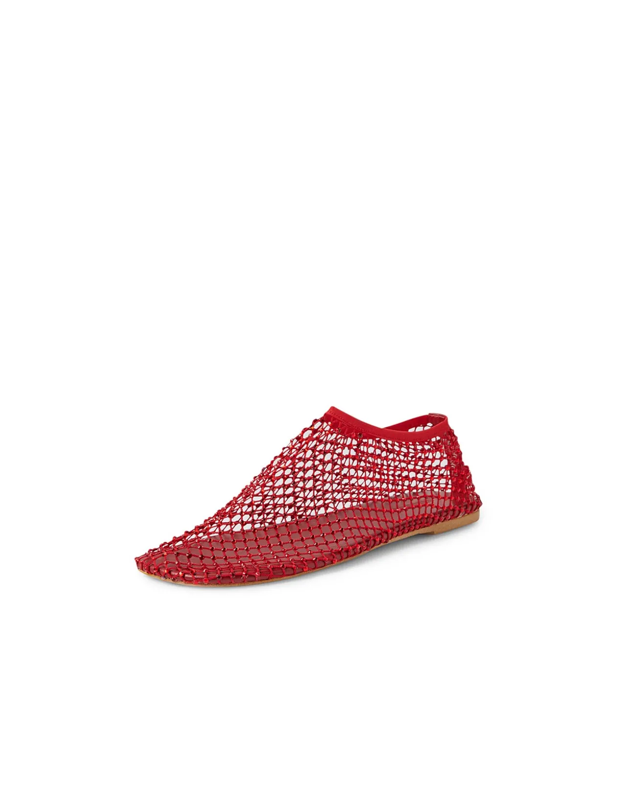 Reaffirm Jewel Mesh Flat Shoes