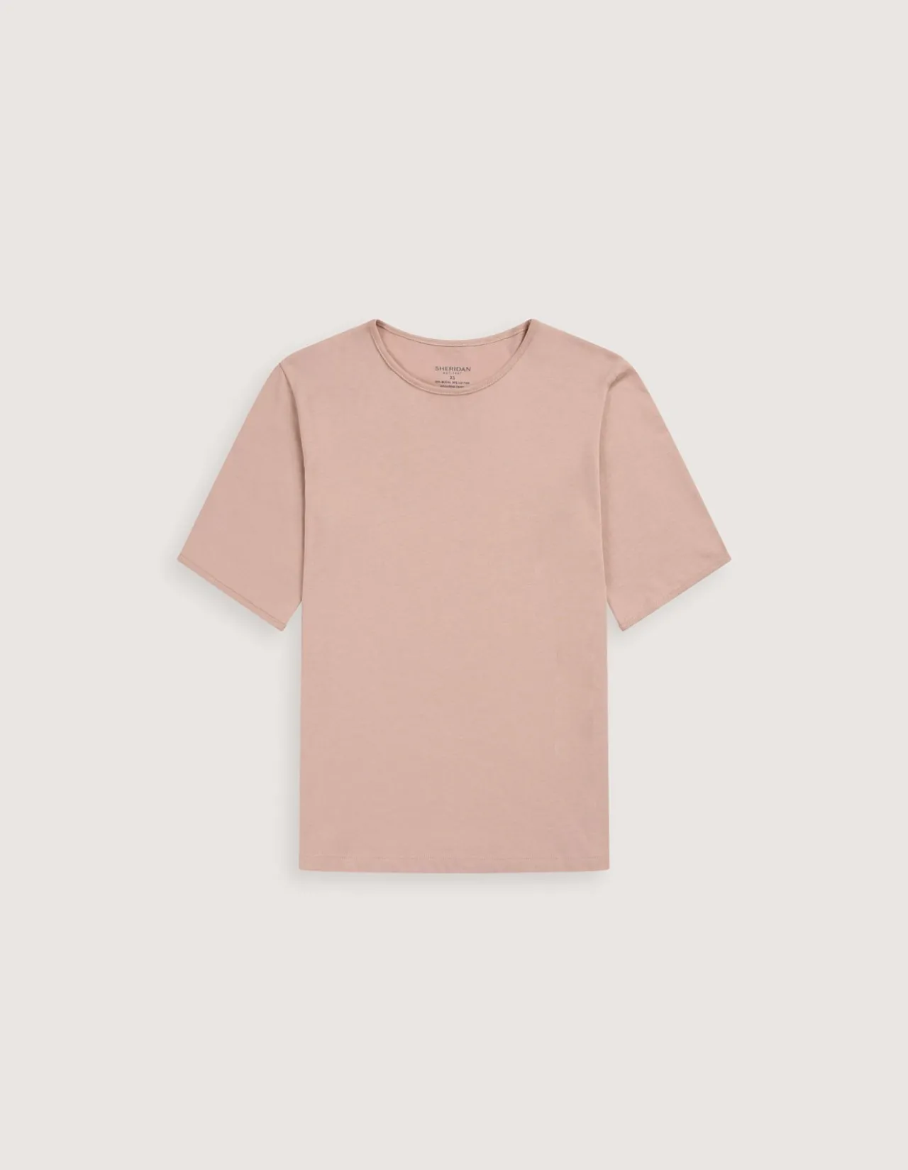 REALM T-SHIRT SMALL IN DUSTY ROSE