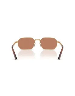 Rectangle GOLD BROWN Sunglasses