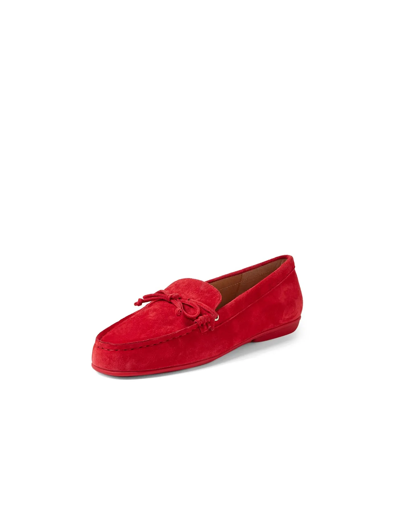 Reesus Suede Bow Detail Loafers