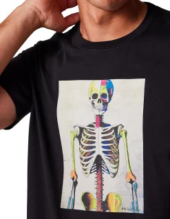REG FIT T SHIRT SKELETON