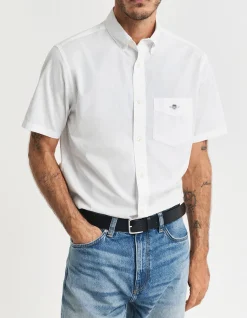 Regular Fit Classic Poplin Short Sleeve Shirt