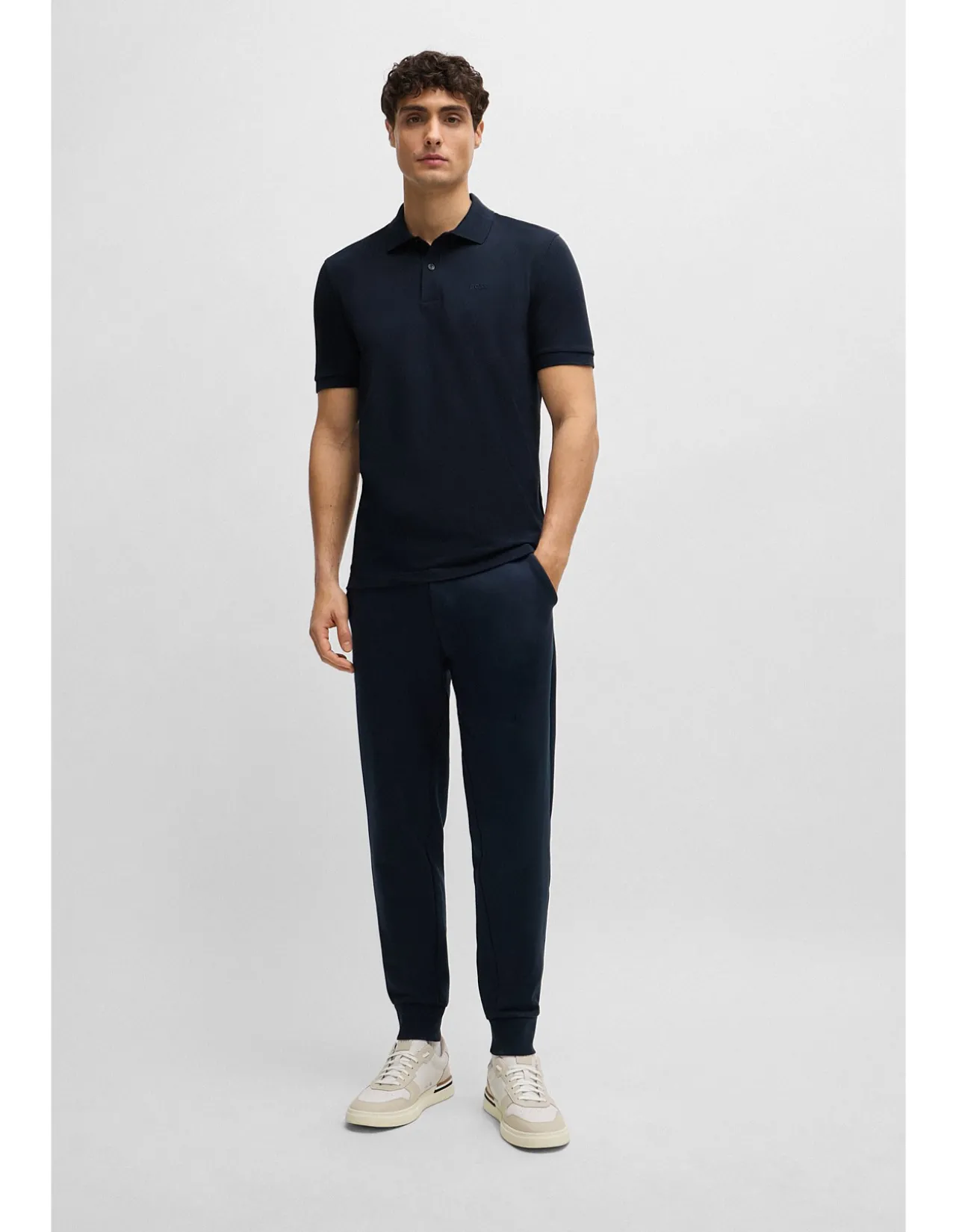 Regular-Fit Polo Shirt with Embroidered Logo