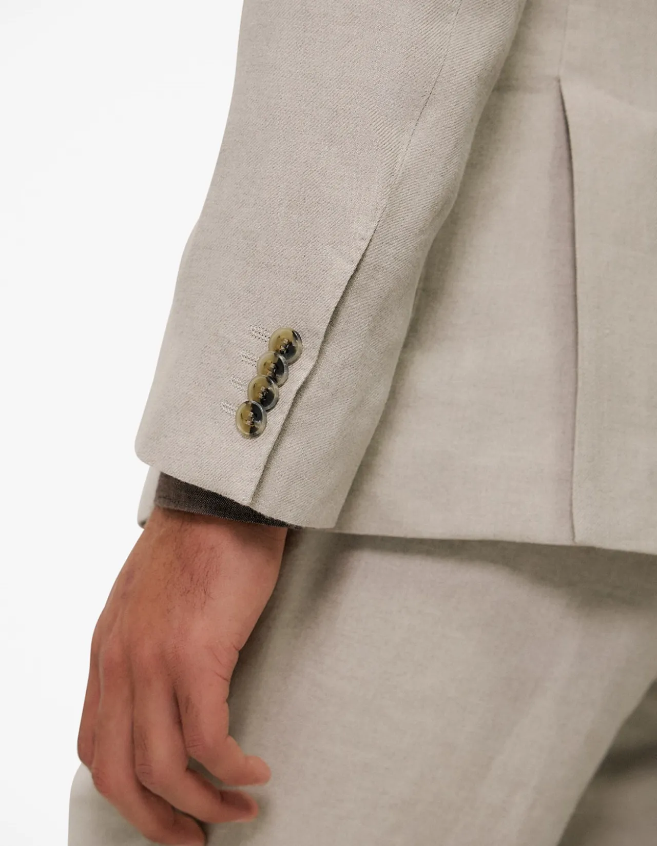 Regular Fit Belgian Linen Blazer