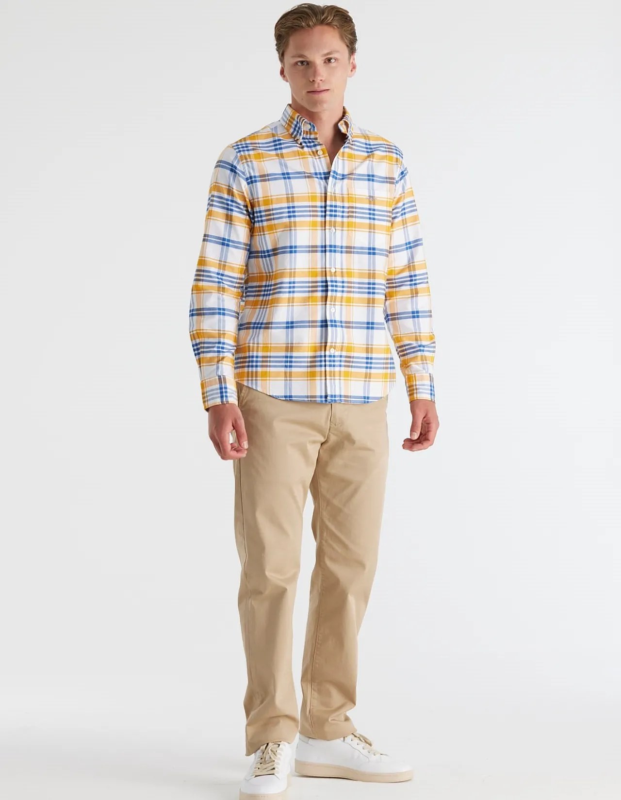 REGular fit CLASSIC OXFORD CHECK SHIRT