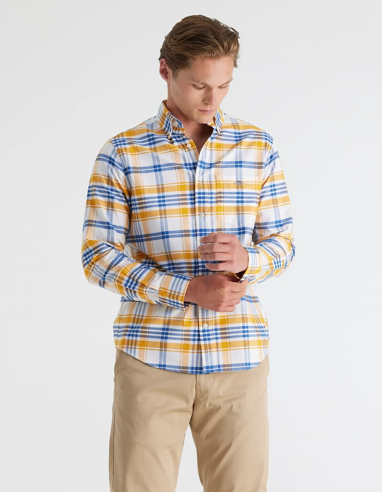 REGular fit CLASSIC OXFORD CHECK SHIRT