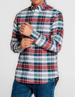 Regular Fit Classic Oxford Check Shirt