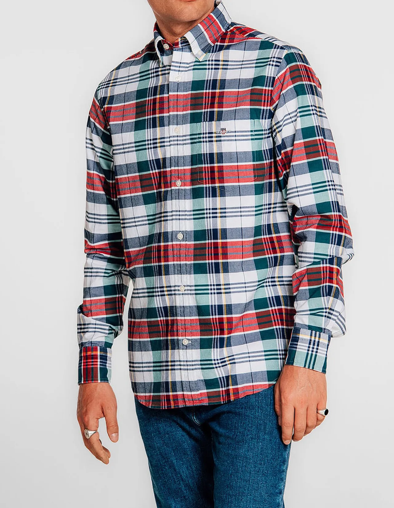 Regular Fit Classic Oxford Check Shirt