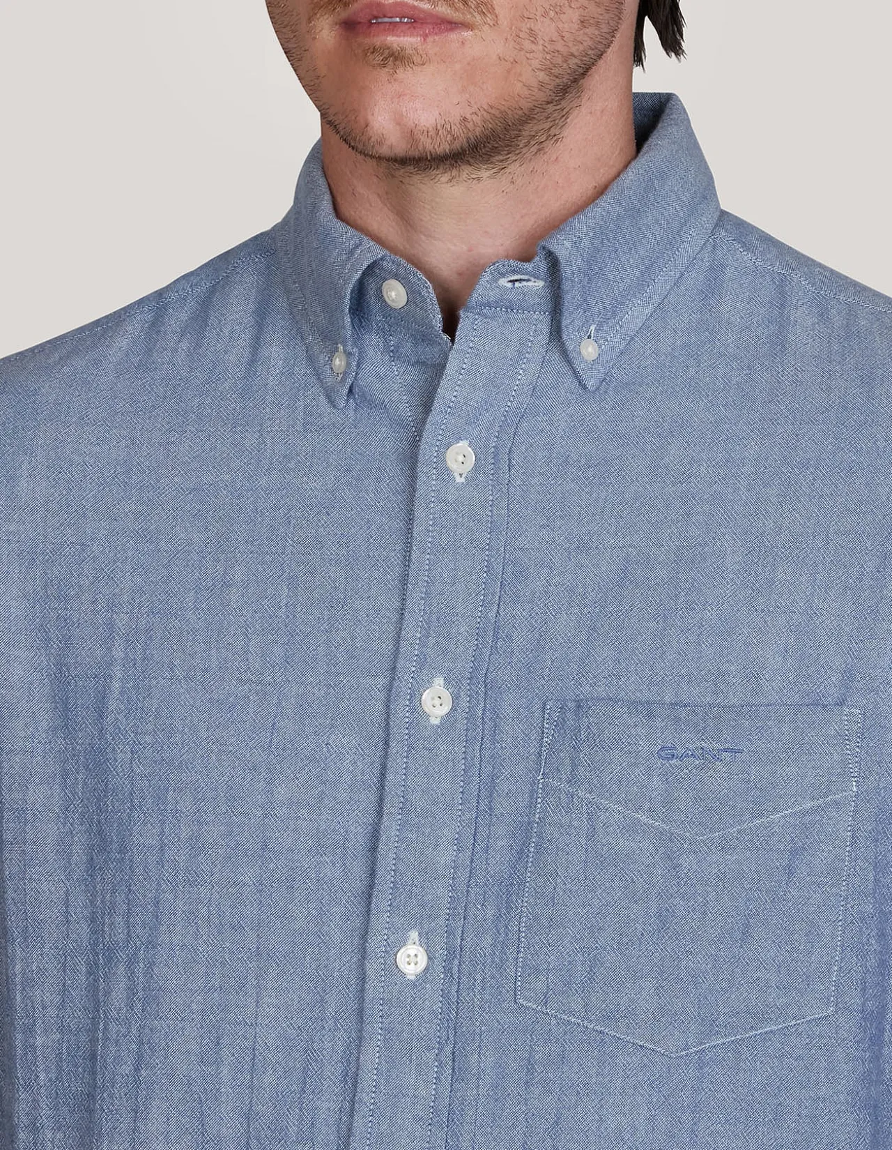 Regular Fit Crepe Cotton Shirt