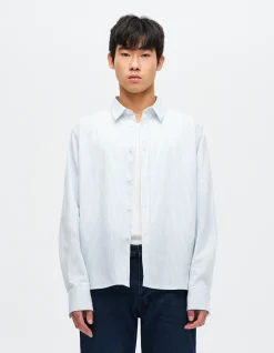 Regular Fit Long Sleeve Stripe Shirt