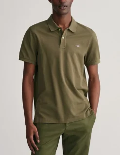 Regular Fit Shield Piqué Polo Shirt