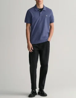 Regular Fit Shield Piqué Polo Shirt