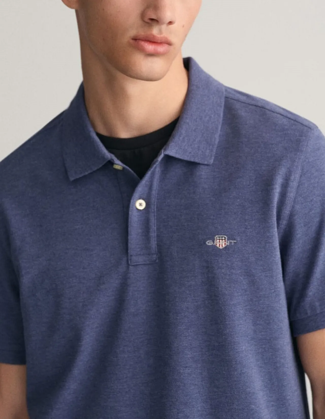 Regular Fit Shield Piqué Polo Shirt