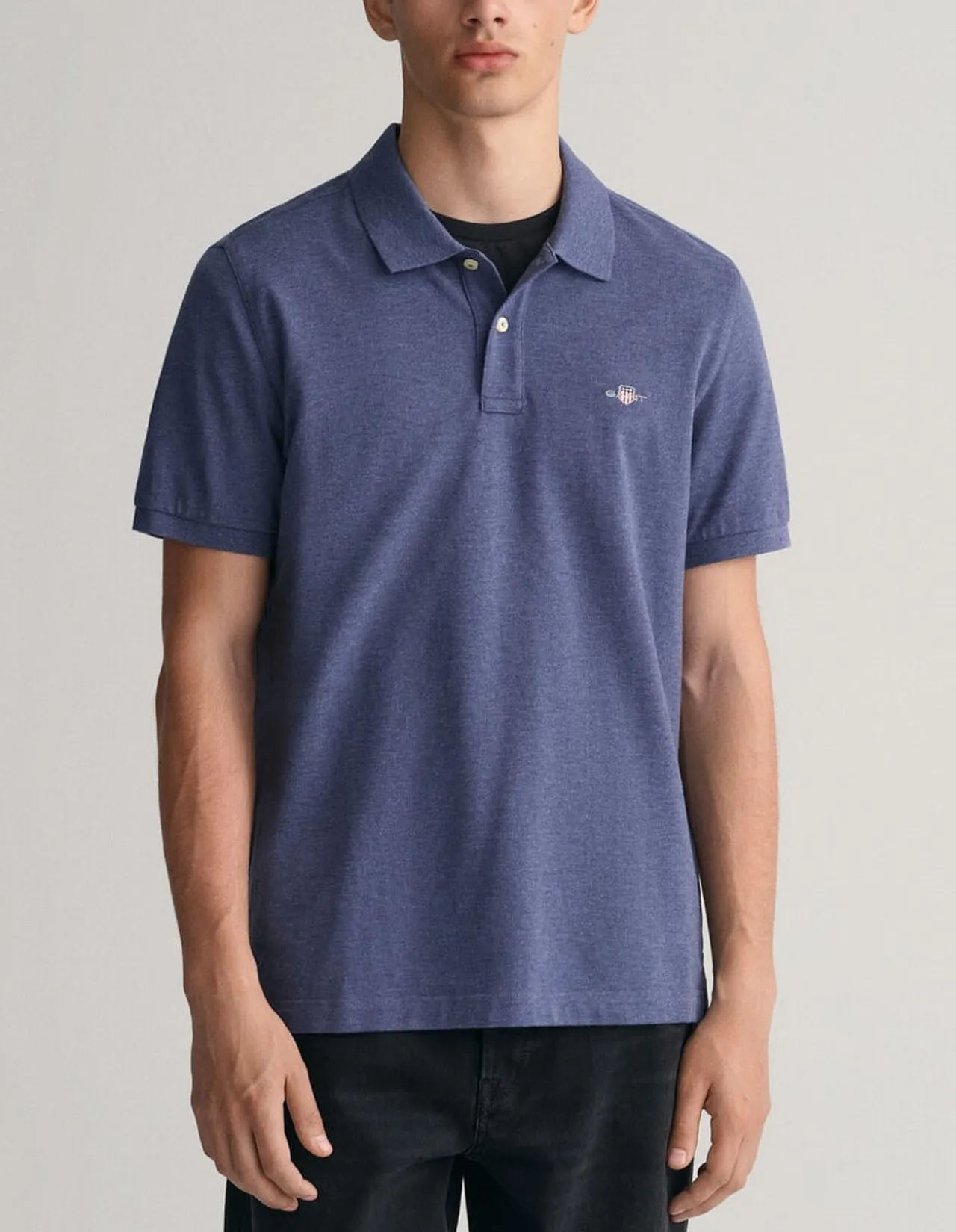 Regular Fit Shield Piqué Polo Shirt