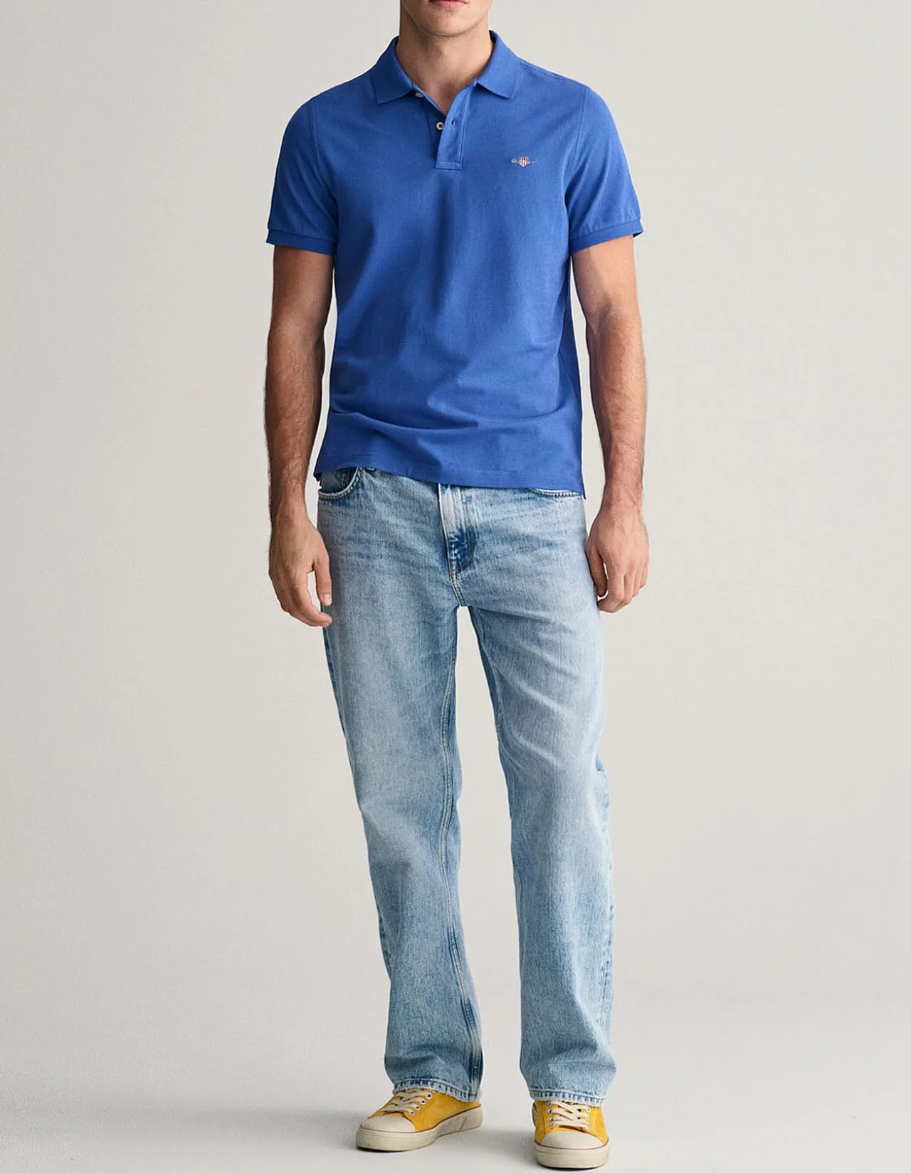 Regular Fit Shield Piqué Polo Shirt