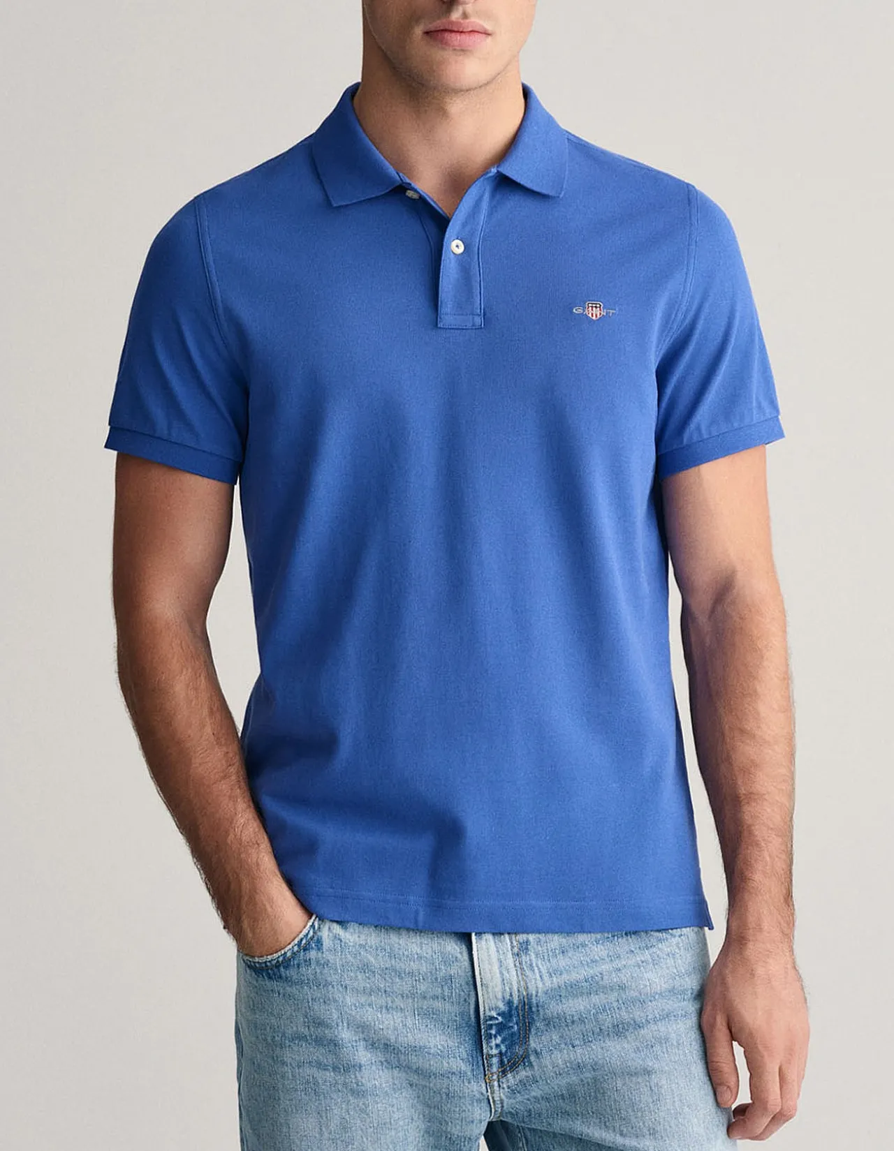 Regular Fit Shield Piqué Polo Shirt
