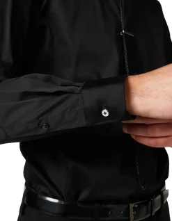 Regular Sateen Long Sleeve Shirt