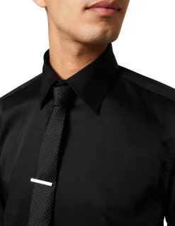 Regular Sateen Long Sleeve Shirt