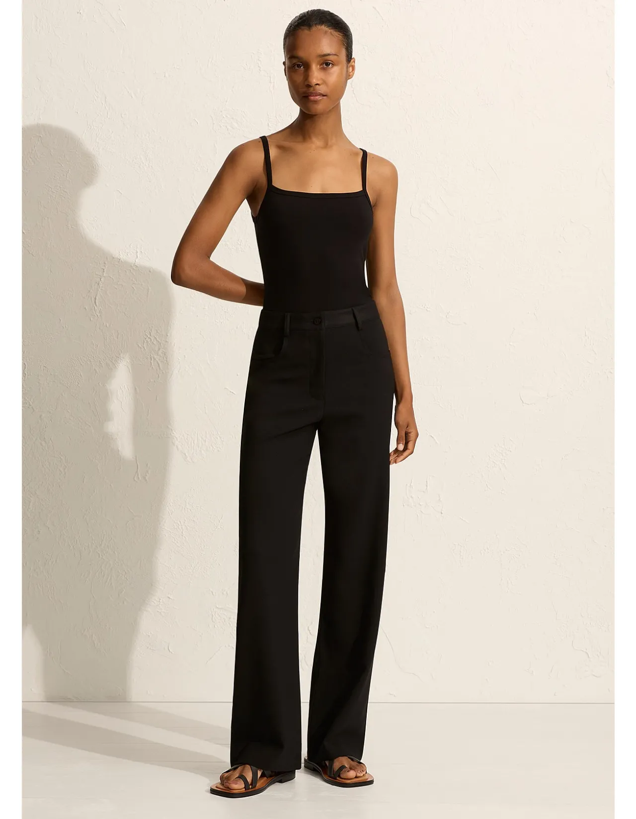 Relaxed Crepe Pant