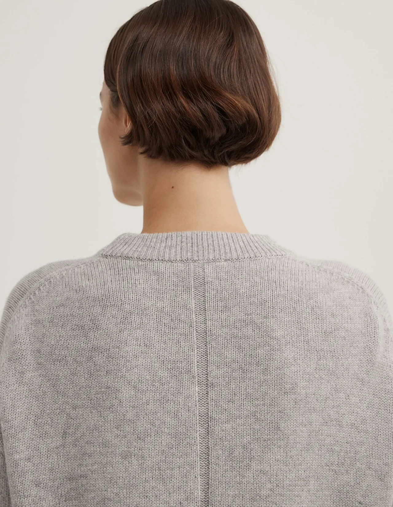 Relaxed Crew Neck Knit