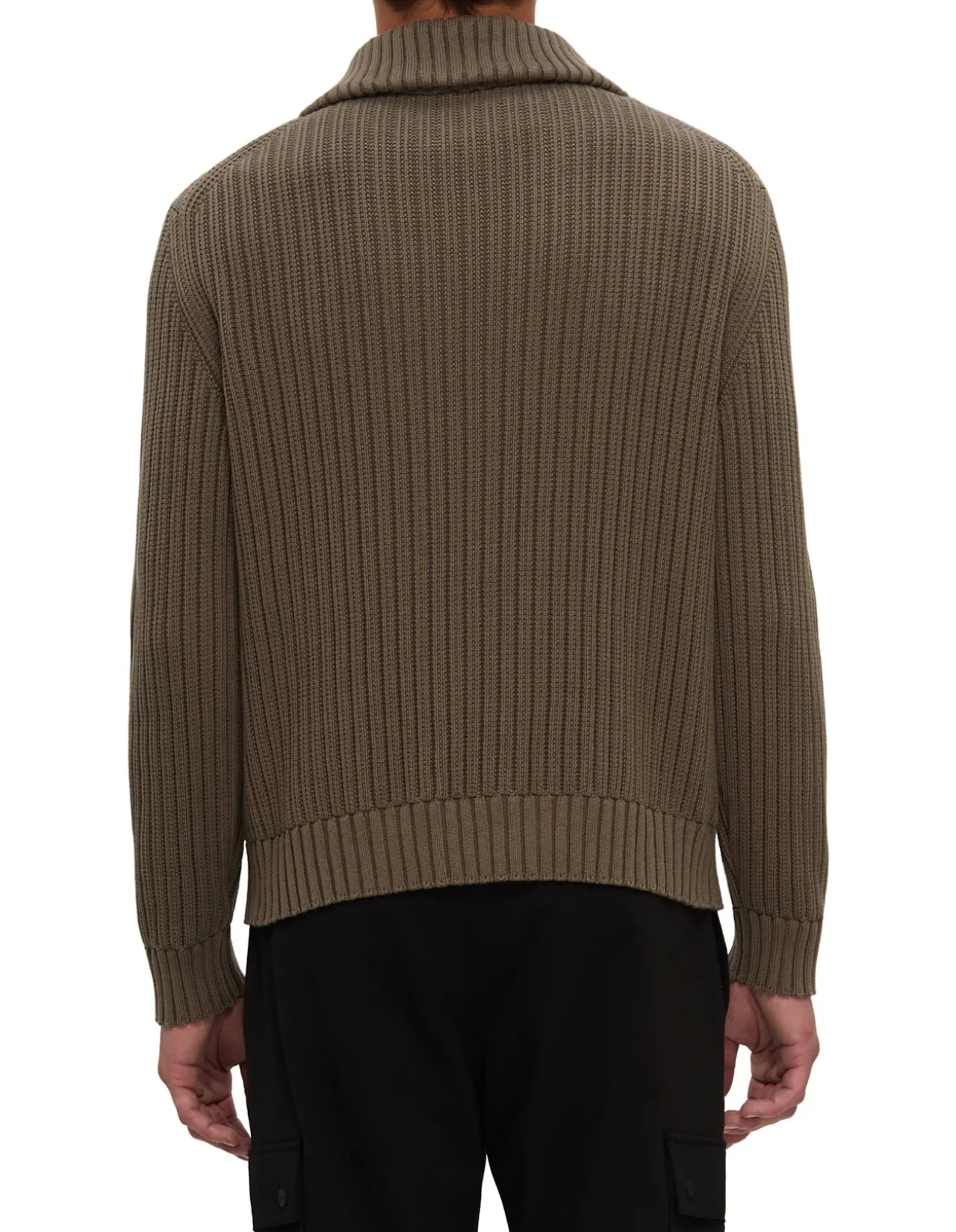 Relaxed Fit Half-Zip Sweater