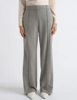 RELAXED PIN TUCK PANT