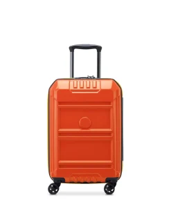 Rempart 55cm Expandable Small Carry-On Suitcase Orange