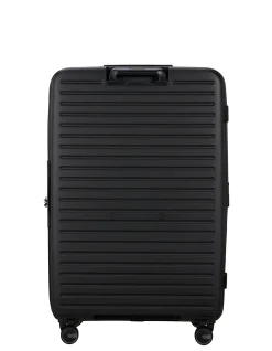 Restackd 81cm Expandable Extra Large Suitcase Black