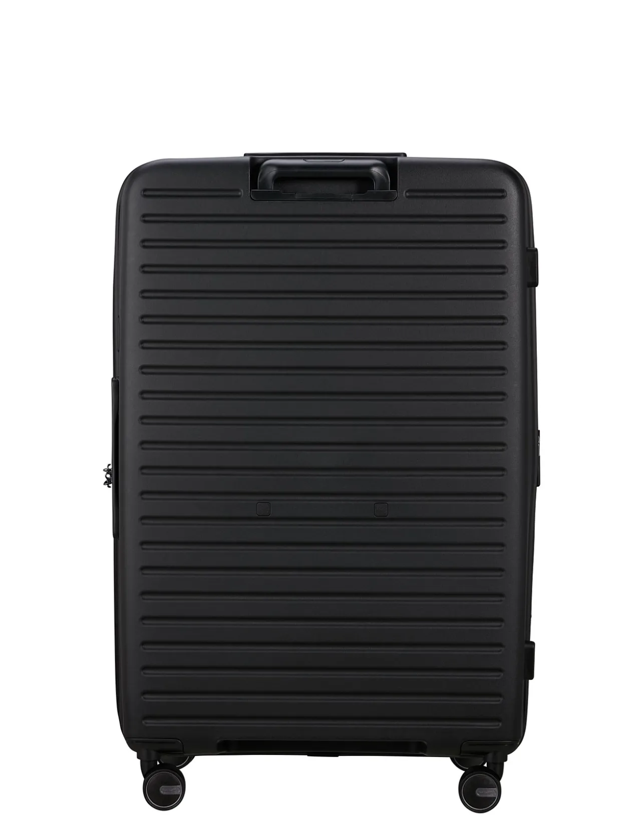Restackd 81cm Expandable Extra Large Suitcase Black