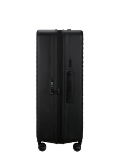 Restackd 81cm Expandable Extra Large Suitcase Black
