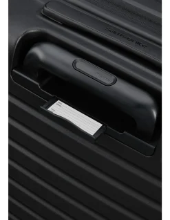 Restackd 81cm Expandable Extra Large Suitcase Black