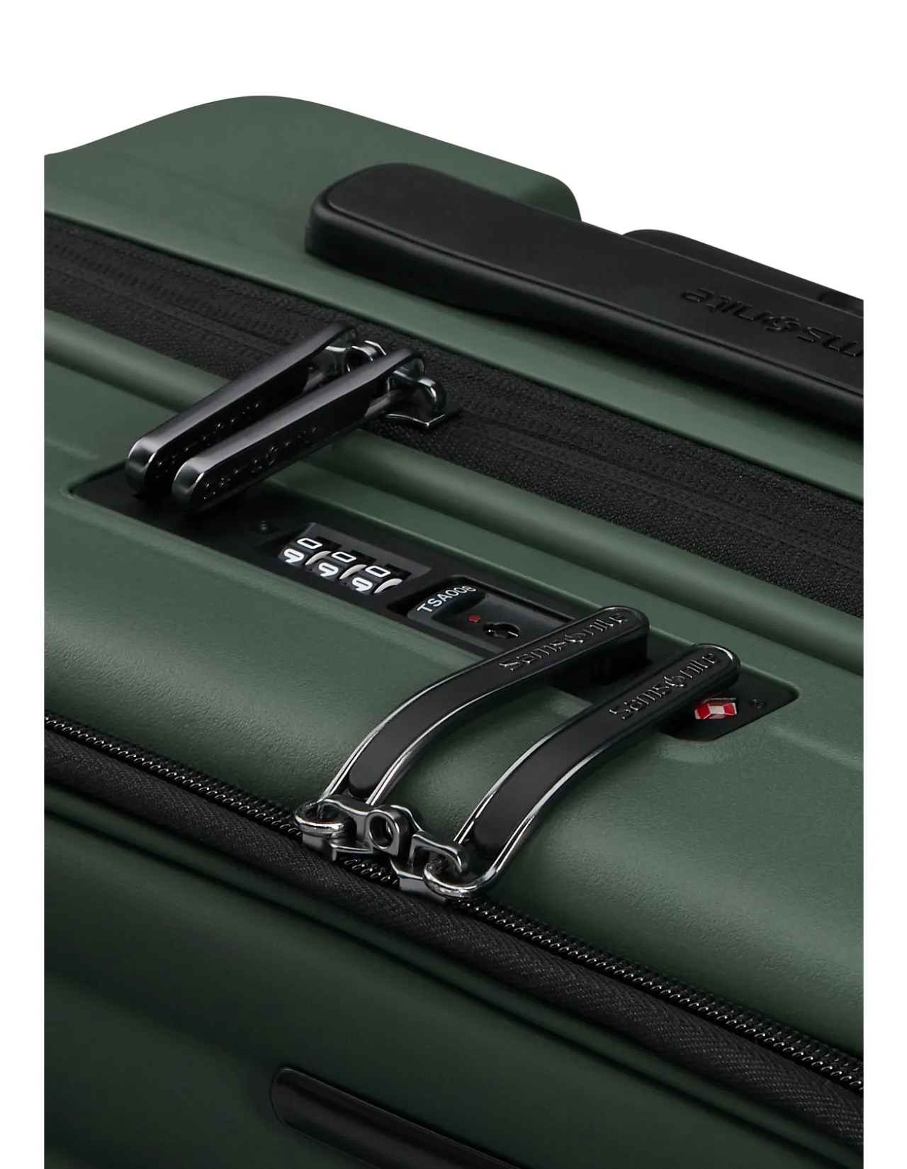 Restackd Easy Access Expandable Suitcase 55cm Sage