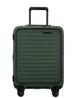 Restackd Easy Access Expandable Suitcase 55cm Sage
