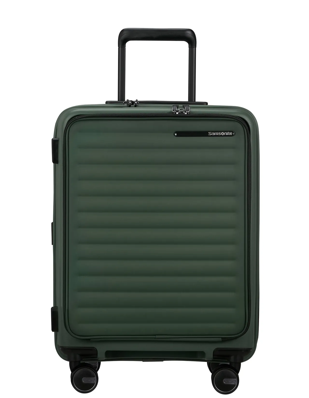 Restackd Easy Access Expandable Suitcase 55cm Sage