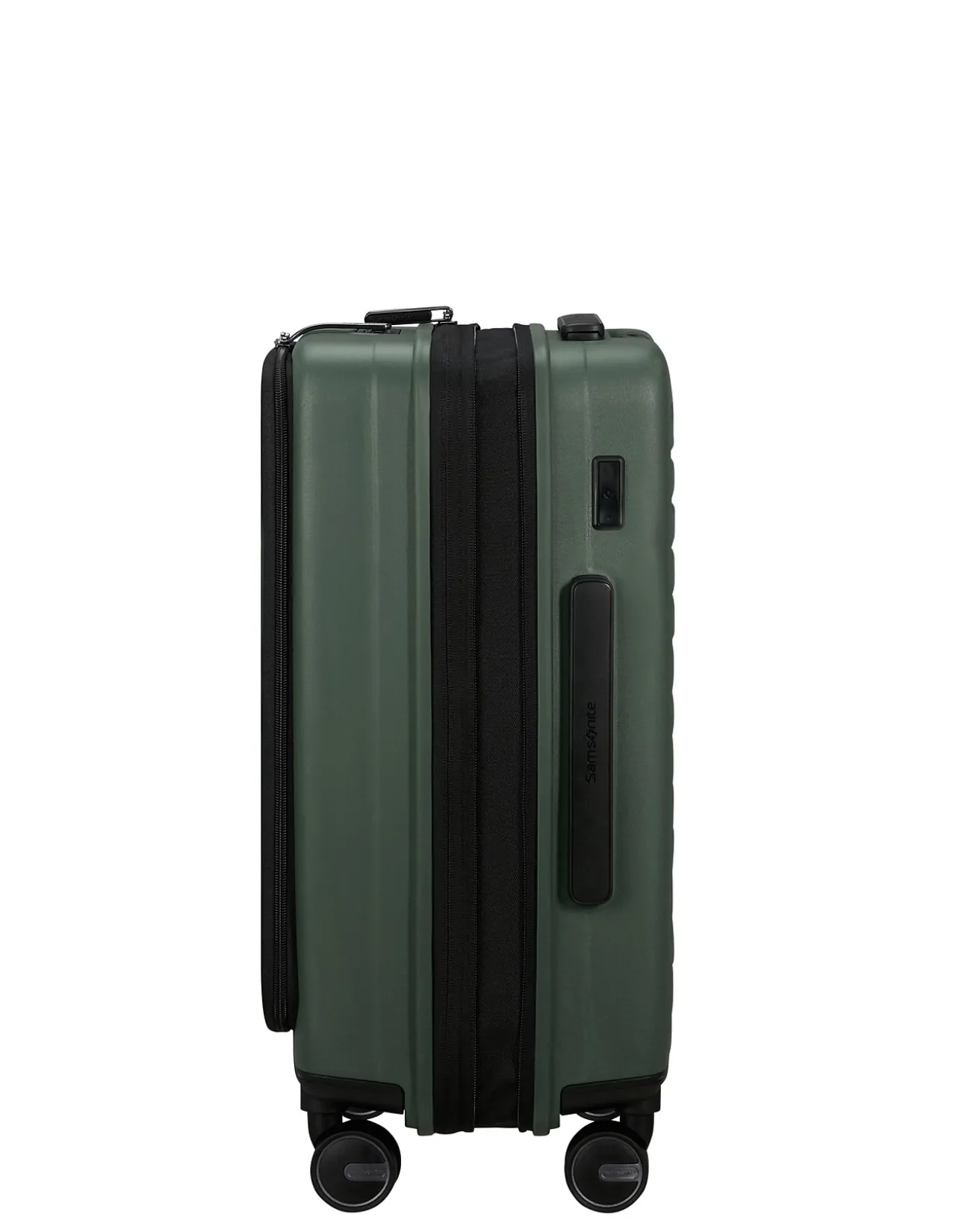 Restackd Easy Access Expandable Suitcase 55cm Sage
