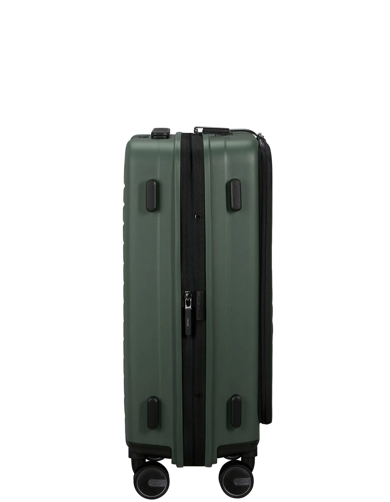 Restackd Easy Access Expandable Suitcase 55cm Sage
