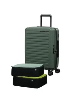 Restackd Expandable Suitcase 55cm Sage