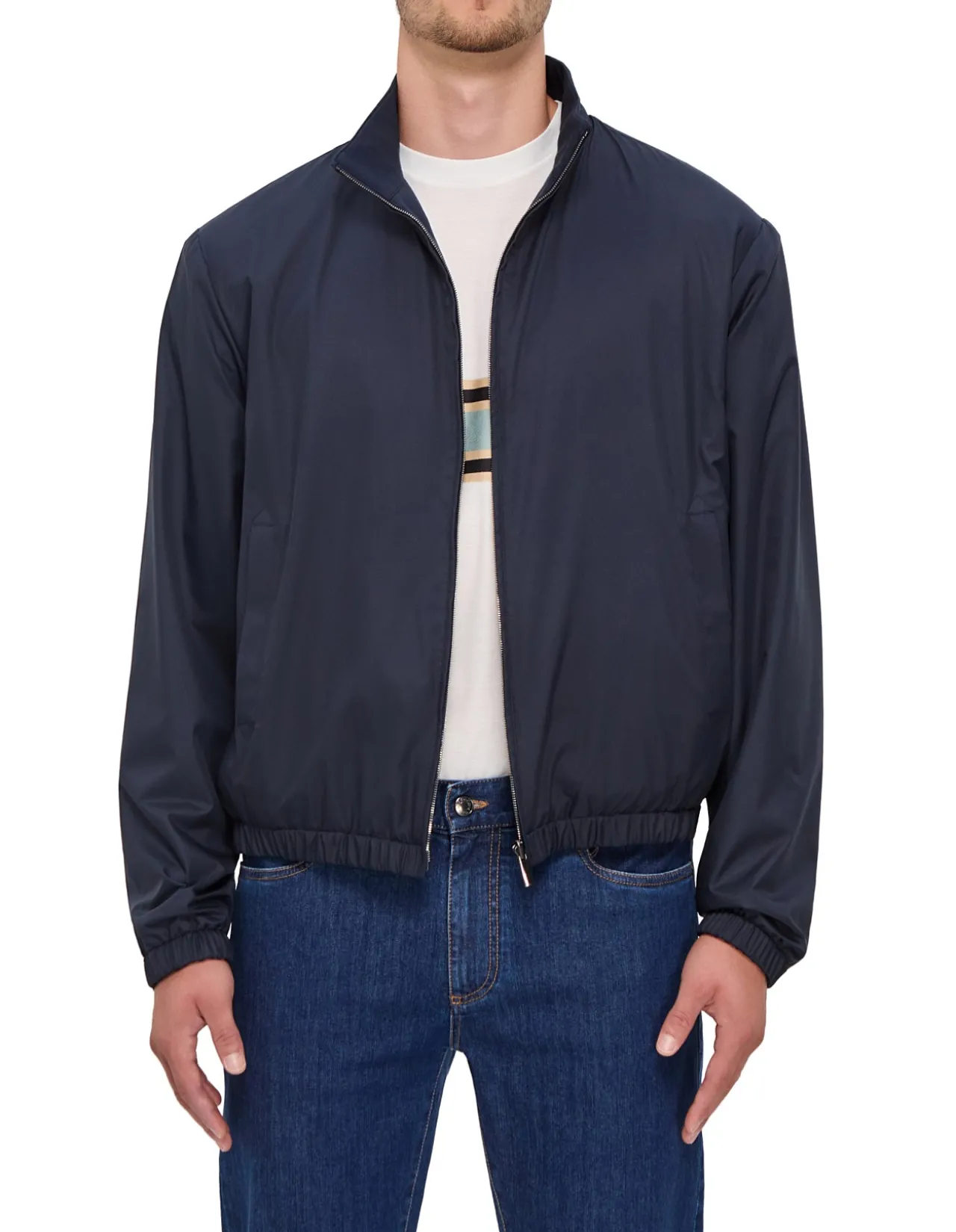 REVERSIBLE BLOUSON BOMBER JACKET