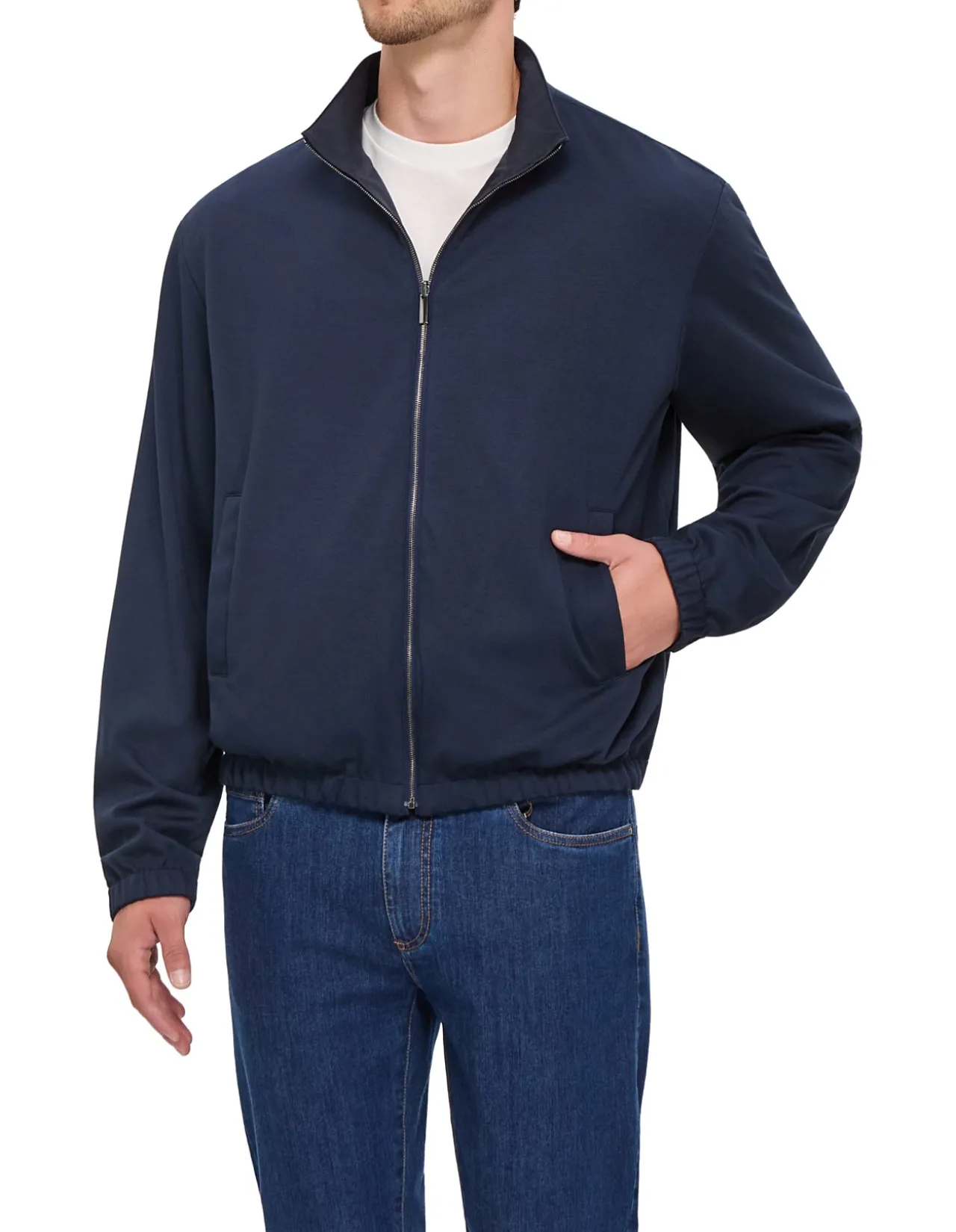 REVERSIBLE BLOUSON BOMBER JACKET
