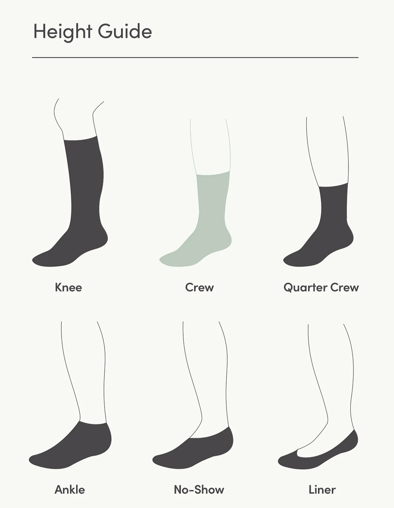 Ribbed Bamboo Crew Comfort Socks