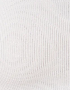 RIBBED LONG SLEEVE HENLEY