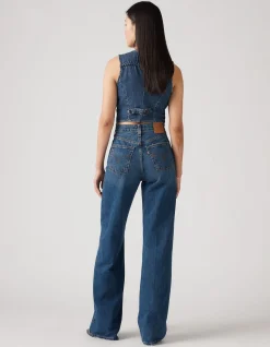 Ribcage Wide Leg Super High Rise Denim Jeans