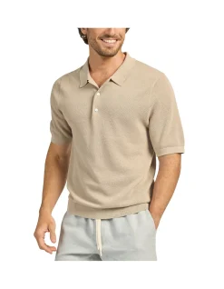 Riley Knit Polo Premium Textured Stitch