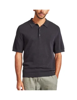 Riley Knit Polo Premium Textured Stitch